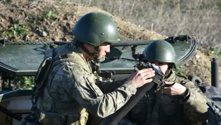 Çanakkale’de 2’nci Kolordu’dan ZMA Atışları: Tatbikat Alanında Güç Gösterisi