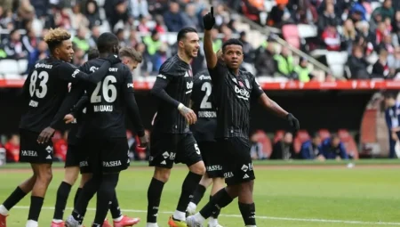Beşiktaş Antalyaspor’u 2-1 Mağlup Ederek Türkiye Kupası’nda Çeyrek Finale Yükseldi