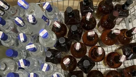 Jandarma ve Emniyet Operasyonlarında 648 Bin Litre Sahte Alkol Ele Geçirildi