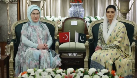 Emine Erdoğan ve Aseefa Bhutto Zardari’den Anlamlı Buluşma