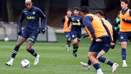 Fenerbahçe, Bodrumspor Maçı Hazırlıklarını Sürdürdü