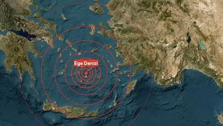 Ege Denizi’nde Korkutan Sarsıntı: 4,2 Büyüklüğünde Deprem Paniğe Neden Oldu
