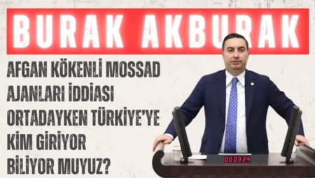 İYİ Parti’li Burak Akburak: ‘Afgan kökenli Mossad ajanları iddiası ortadayken Türkiye’ye kim giriyor biliyor muyuz?’
