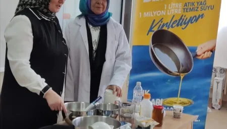 Malatya’da “Her Ev Bir Atölye” projesiyle bitkisel atık yağlar sabuna dönüştürülüyor